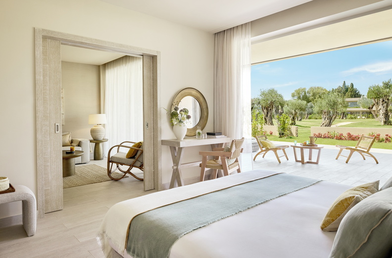 Tiara Holidays - Ikos Odisia - one bedroom suite private garden bedroom